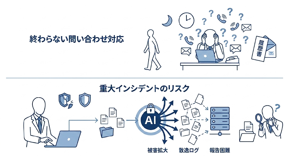 放置すると起きるリスク