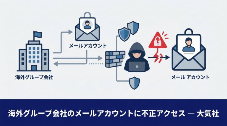 海外グループ会社のメールアカウントに不正アクセス — 大気社 —