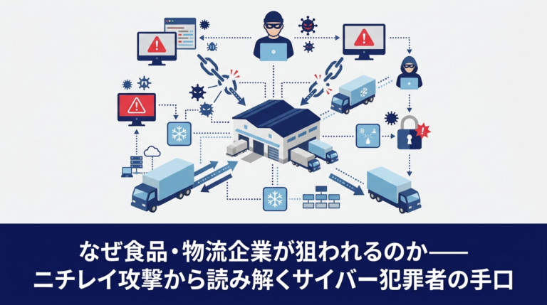 なぜ食品・物流企業が狙われるのか——ニチレイ攻撃から読み解くサイバー犯罪者の手口