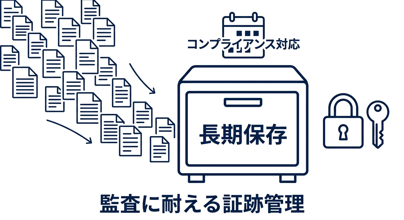 ログの長期保存設定の構築