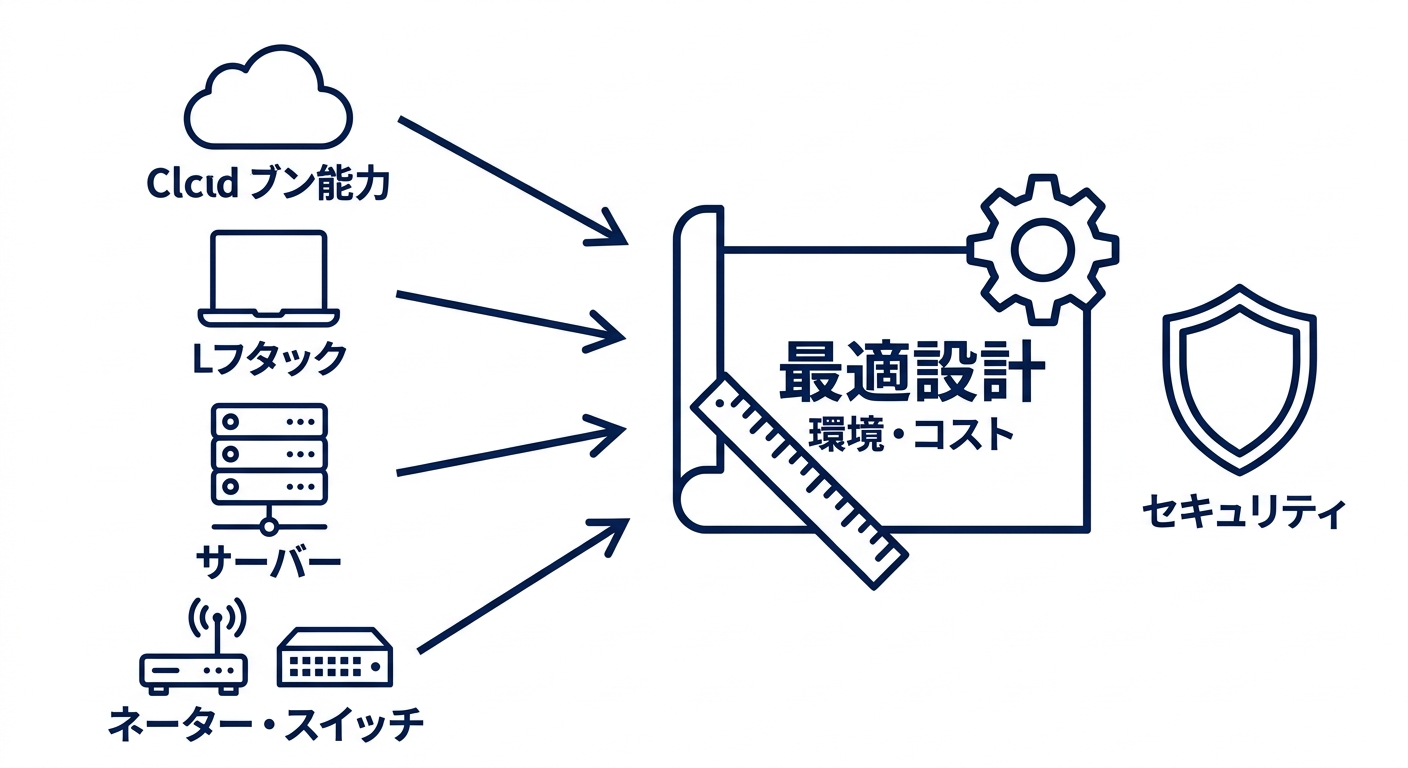 環境に合わせた最適設計