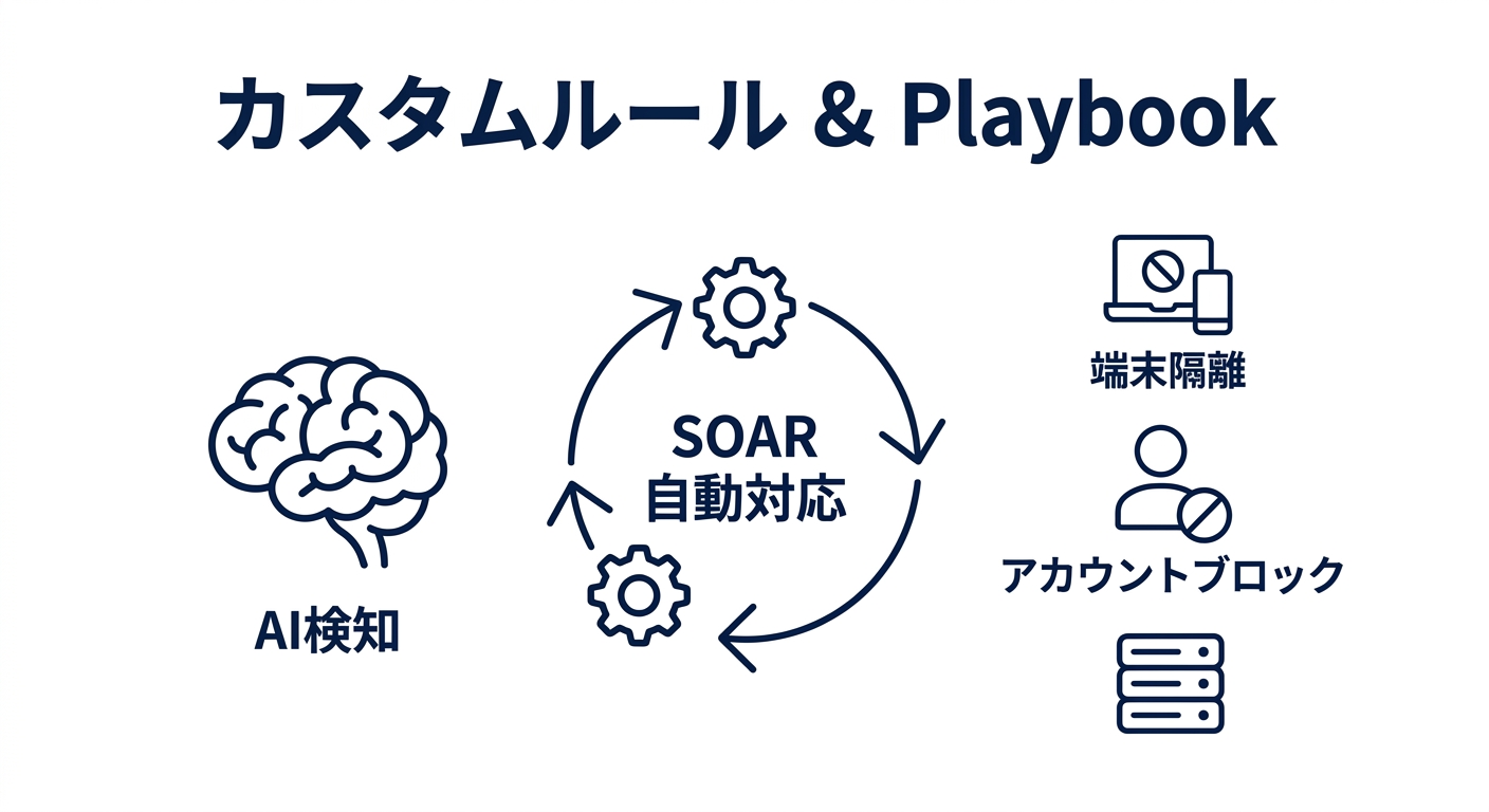 カスタムルール・Playbookの作成